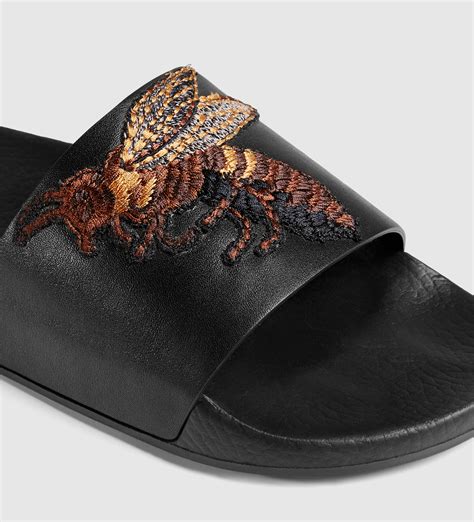 gucci bee sandals men|gucci bee shoes sale.